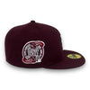 NY Mets 2000 Subway Series 59FIFTY Burgundy Hat