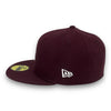 NY Mets 2000 Subway Series 59FIFTY Burgundy Hat