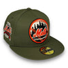 NY Mets 40th 59FIFTY New Era Olive Hat