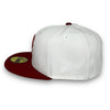 NY Mets 40th 59FIFTY New Era White & H Red Hat