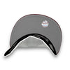 NY Mets 40th 59FIFTY New Era White & H Red Hat