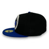 NY Mets 40th Anniversary 59FIFTY Black & Blue Hat