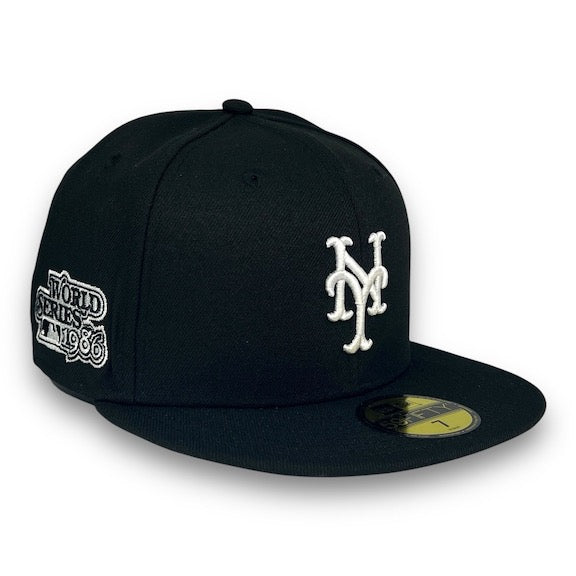 NY Mets 86 WS 59FIFTY New Era Black Hat