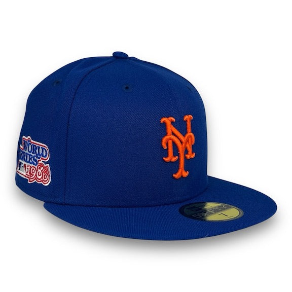 NY Mets 86 WS 59FIFTY New Era Blue Hat
