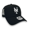 NY Mets 86WS New Era 9FORTY AF Black Snapback Hat