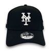 NY Mets 86WS New Era 9FORTY AF Black Snapback Hat