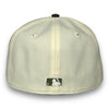 NY Mets Basic 59FIFTY New Era Chrome & Olive Green Hat