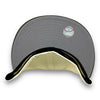 NY Mets Basic 59FIFTY New Era Chrome & Olive Green Hat