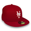 NY Mets Basic 59FIFTY New Era Red Hat