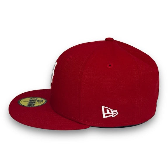 NY Mets Basic 59FIFTY New Era Red Hat