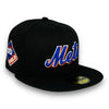 NY Mets Citi Field x Mr Mets 59FIFTY Black Hat
