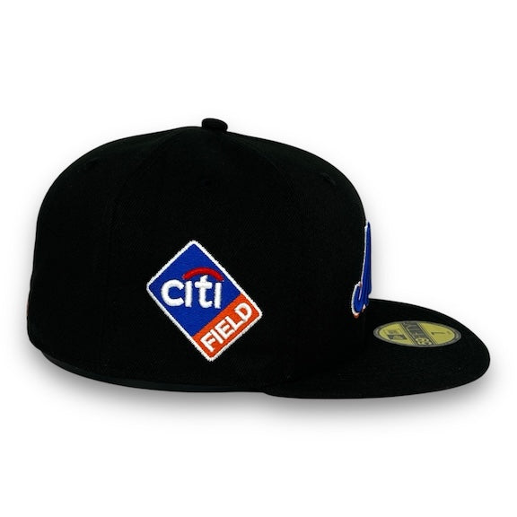 NY Mets Citi Field x Mr Mets 59FIFTY Black Hat