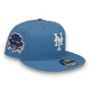 NY Mets Final Season 9FIFTY New Era Sky Blue Snapback Hat