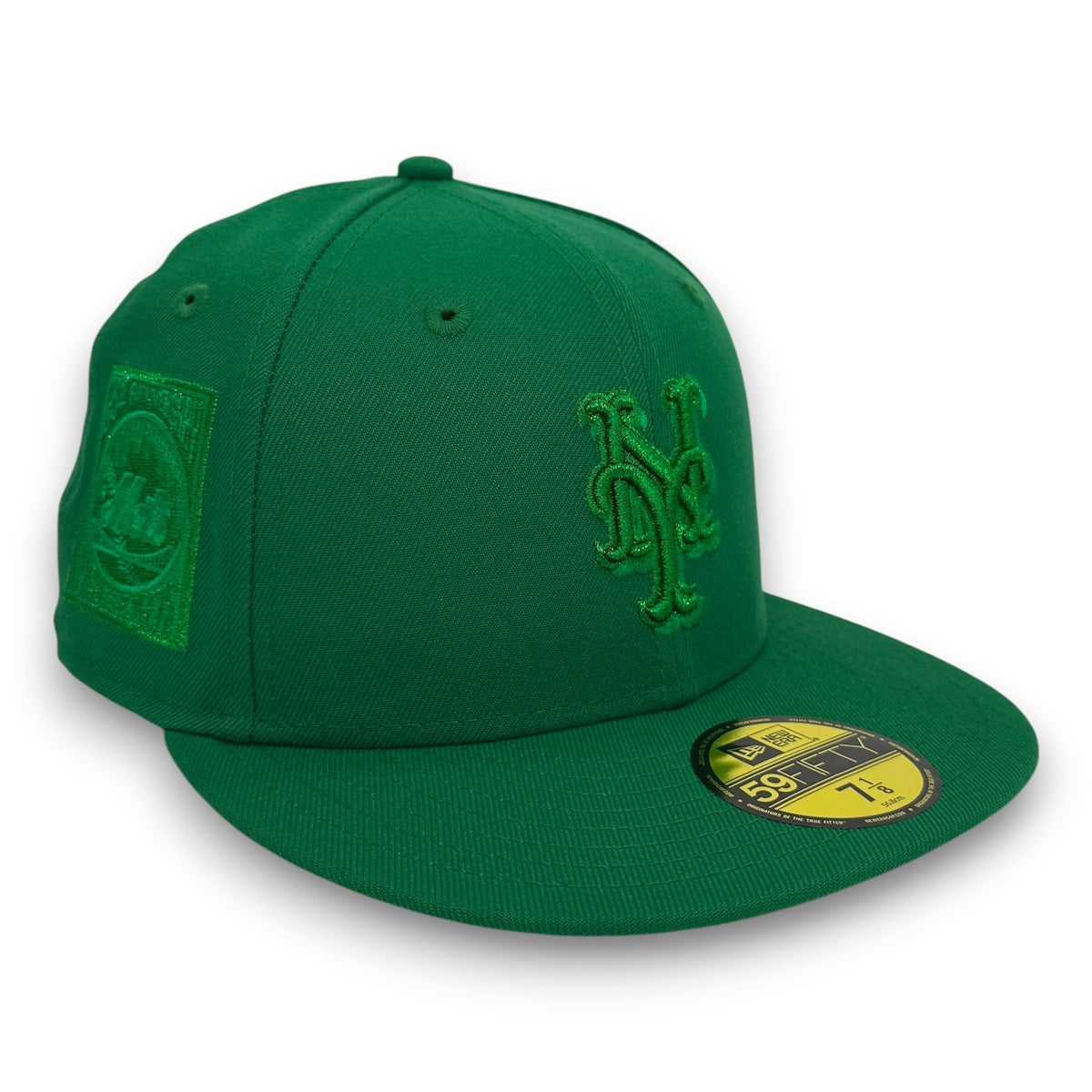 NY Mets Metallic 25th 59FIFTY New Era Green Hat