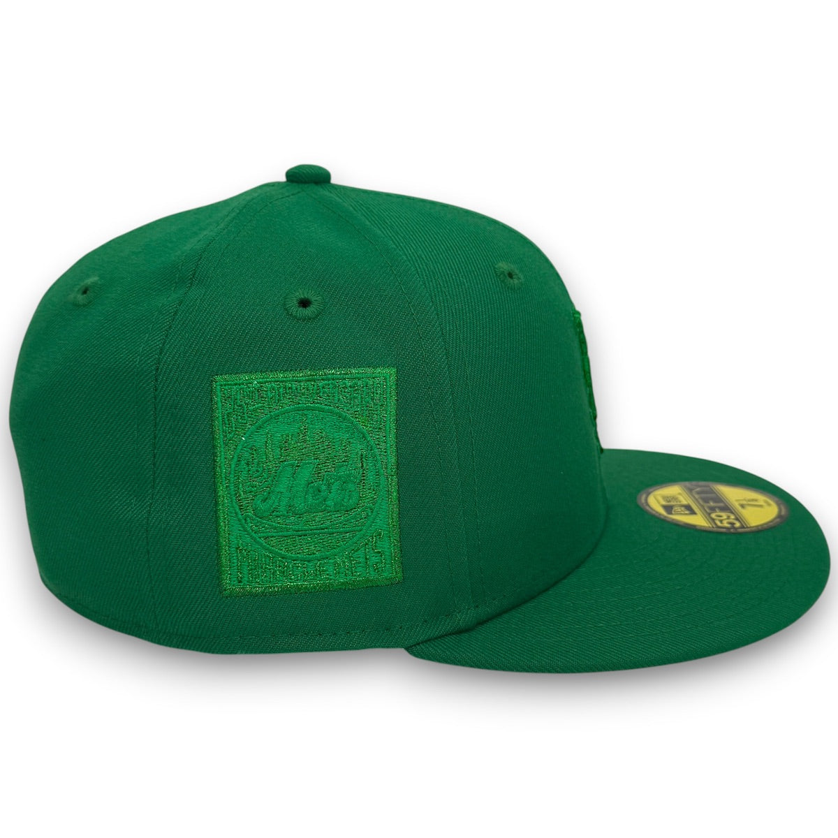 NY Mets Metallic 25th 59FIFTY New Era Green Hat