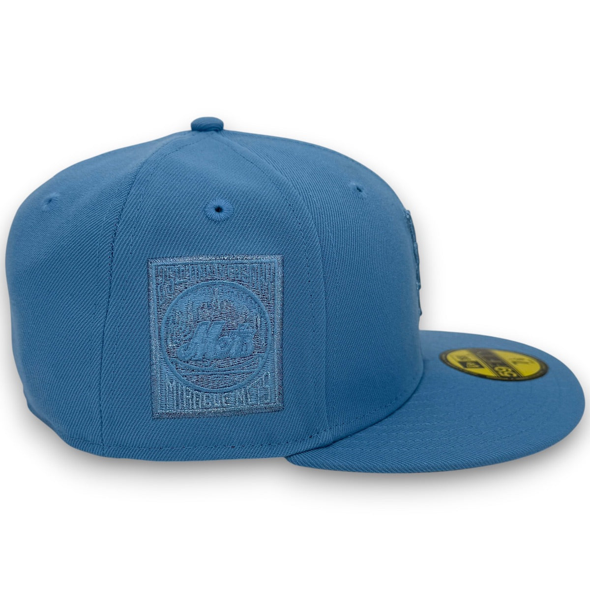 NY Mets Metallic 25th 59FIFTY New Era Sky Blue Hat