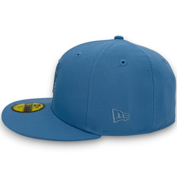 NY Mets Metallic 25th 59FIFTY New Era Sky Blue Hat