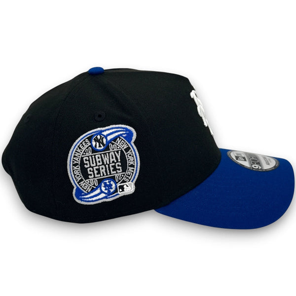NY Mets SS New Era 9FORTY AF Black Snapback Hat