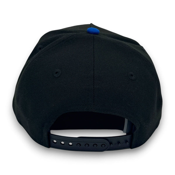 NY Mets SS New Era 9FORTY AF Black Snapback Hat