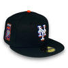 NY Mets Team Color Coll. 59FIFTY New Era Black Hat