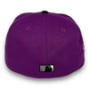 NY Mets Zodiac 25th 59FIFTY New Era Purple & Black Hat