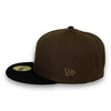 NY Yankees Basic 59FIFTY New Era Walnut & Black Hat