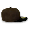 NY Yankee Basic 59FIFTY New Era Walnut & Black Hat