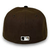 NY Yankee Basic 59FIFTY New Era Walnut & Black Hat