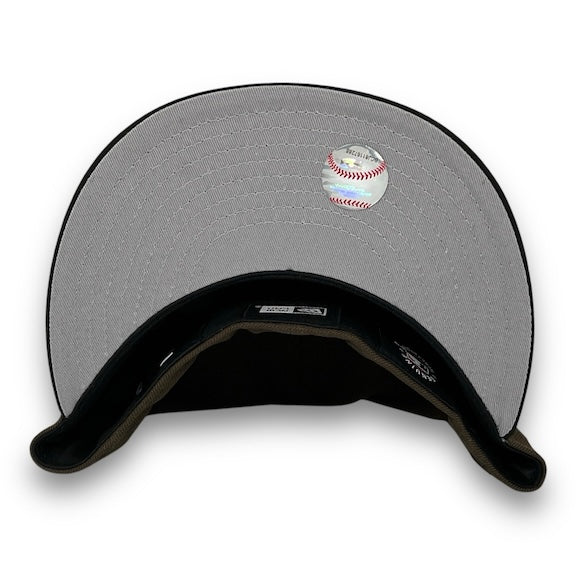 NY Yankees Basic 59FIFTY New Era Walnut & Black Hat