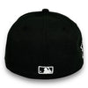 NY Yankees Canvas 99WS 59FIFTY New Era Black Hat