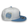 NY Yankees 00SS 9FIFTY New Era White Snapback Hat