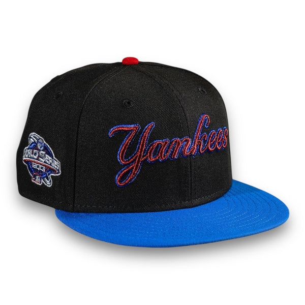 NY Yankees 01WS 59FIFTY New Era Black Hat