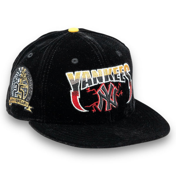 NY Yankees 25th 59FIFTY New Era Black Velvet Hat