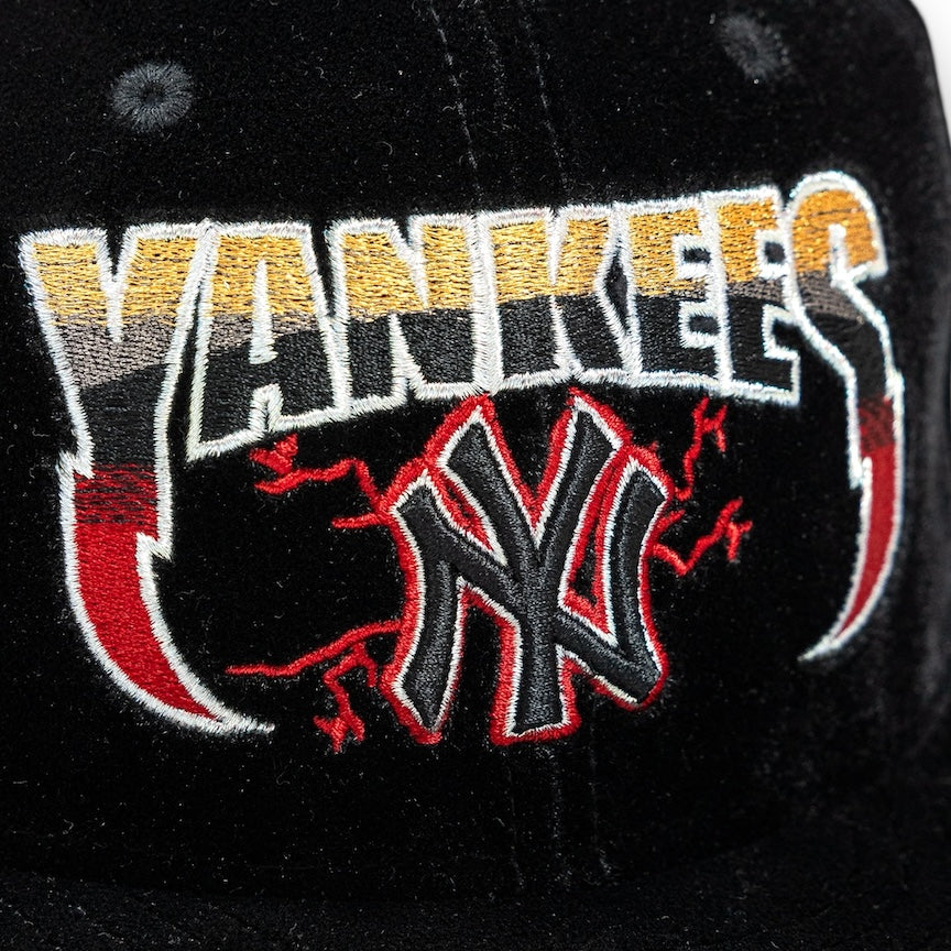 NY Yankees 25th 59FIFTY New Era Black Velvet Hat