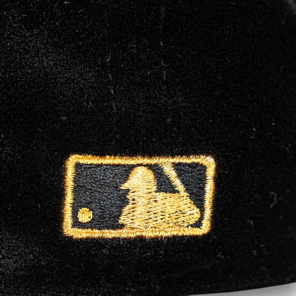 NY Yankees 25th 59FIFTY New Era Black Velvet Hat