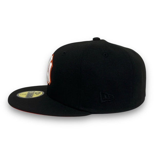 NY Yankees 39 ASG 59FIFTY Fitted Black Hat Orange UV