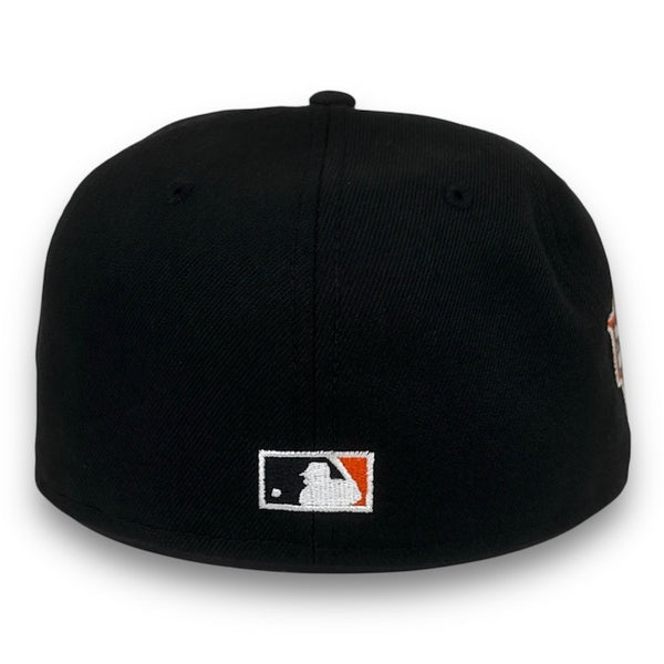 NY Yankees 39 ASG 59FIFTY Fitted Black Hat Orange UV