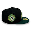 NY Yankees 49WS 59FIFTY Fitted Black & Green Hat