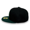 NY Yankees 49WS 59FIFTY Fitted Black & Green Hat