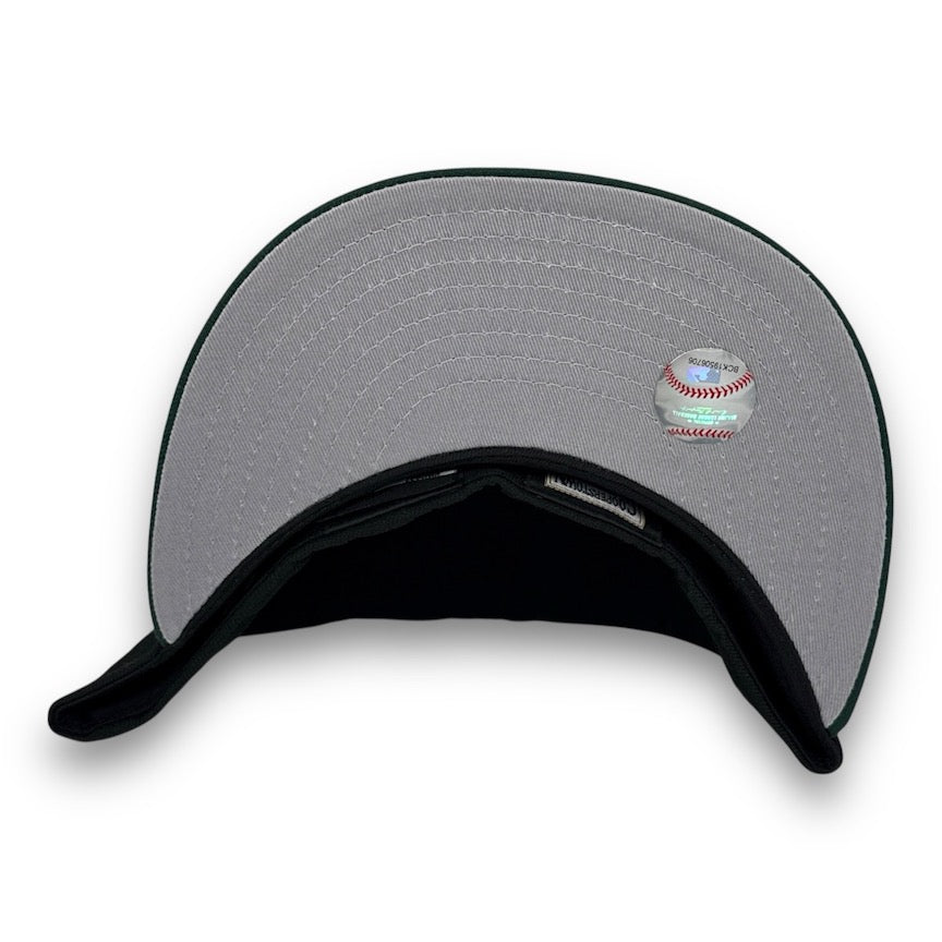 NY Yankees 49WS 59FIFTY Fitted Black & Green Hat