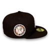 NY Yankees 49 WS 59FIFTY New Era Burnt Wood Hat Pink UV