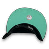 NY Yankees 75 59FIFTY Fitted Black Hat Mint UV