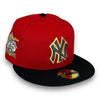 NY Yankees 75 59FIFTY New Era Red & Black Hat