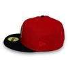 NY Yankees 75 59FIFTY New Era Red & Black Hat