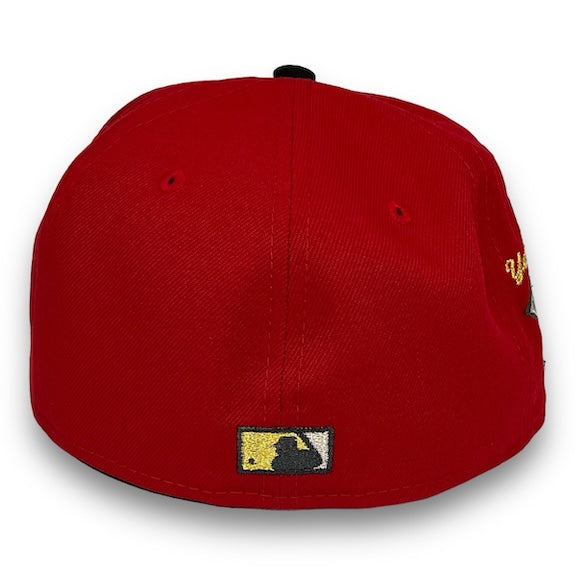 NY Yankees 75 59FIFTY New Era Red & Black Hat