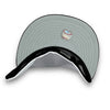 NY Yankees 75 59FIFTY New Era White & Black Hat Snow Grey UV