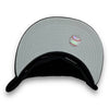 NY Yankees 75th 59FIFTY New Era Black Hat Snow Grey UV