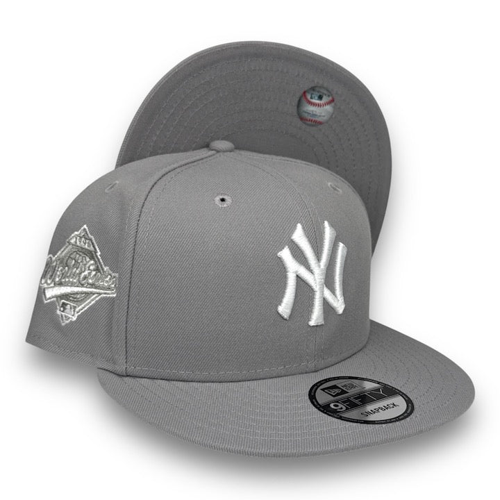 NY Yankees 96WS 9FIFTY New Era Gray Snapback Hat
