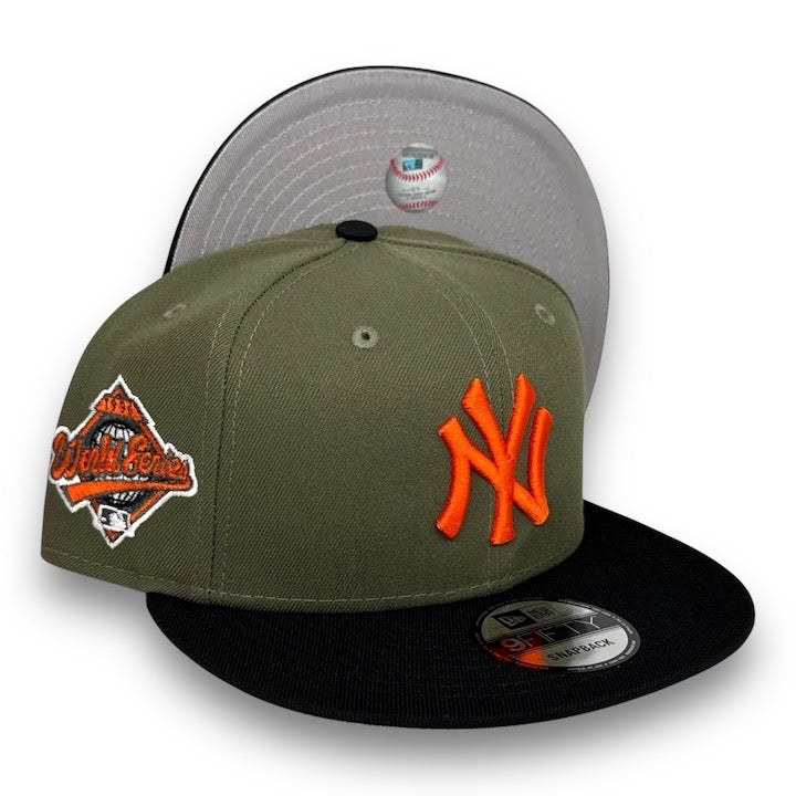 NY Yankees 96WS 9FIFTY New Era O. Green & Black Snapback Hat