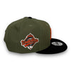 NY Yankees 96WS 9FIFTY New Era O. Green & Black Snapback Hat